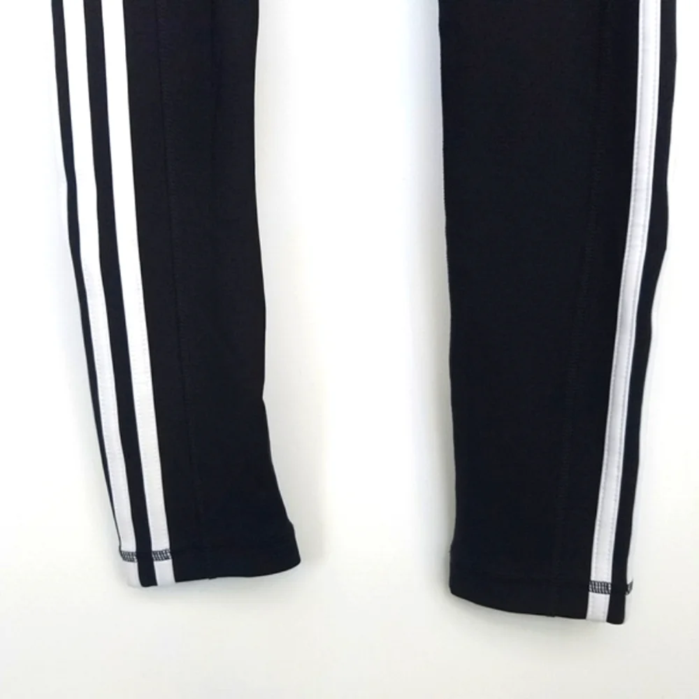 ADIDAS Climalite NWOT Full leg striped Leggings Size Small - Picture 4 of 14